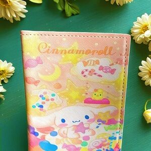 🌈✨ Pastel Dreams Cinnamoroll Passport Wallet ✨🌈
